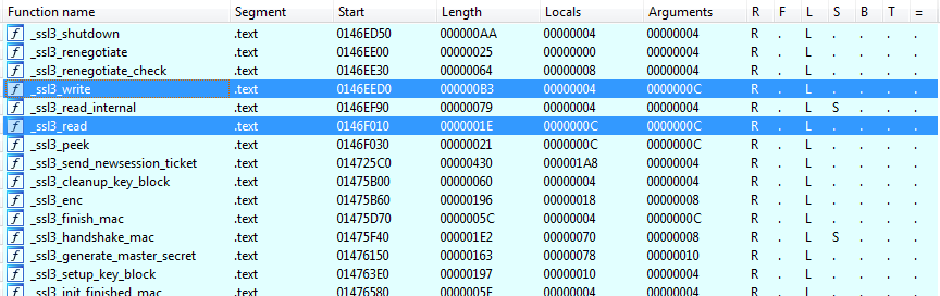 find stack in ida pro